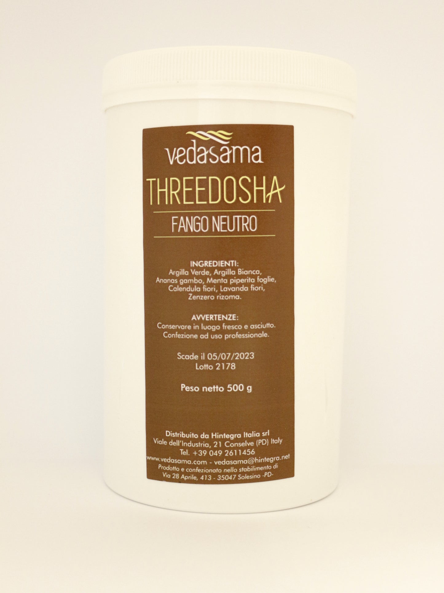 Fango Neutro Threedosha   500gr