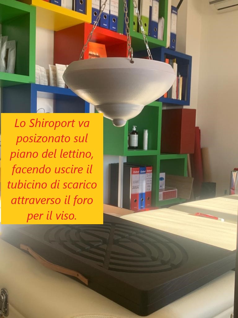 Shiro-Port  - Tavola per Shirodhara portatile