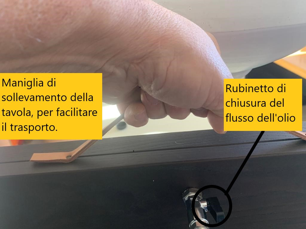 Shiro-Port  - Tavola per Shirodhara portatile