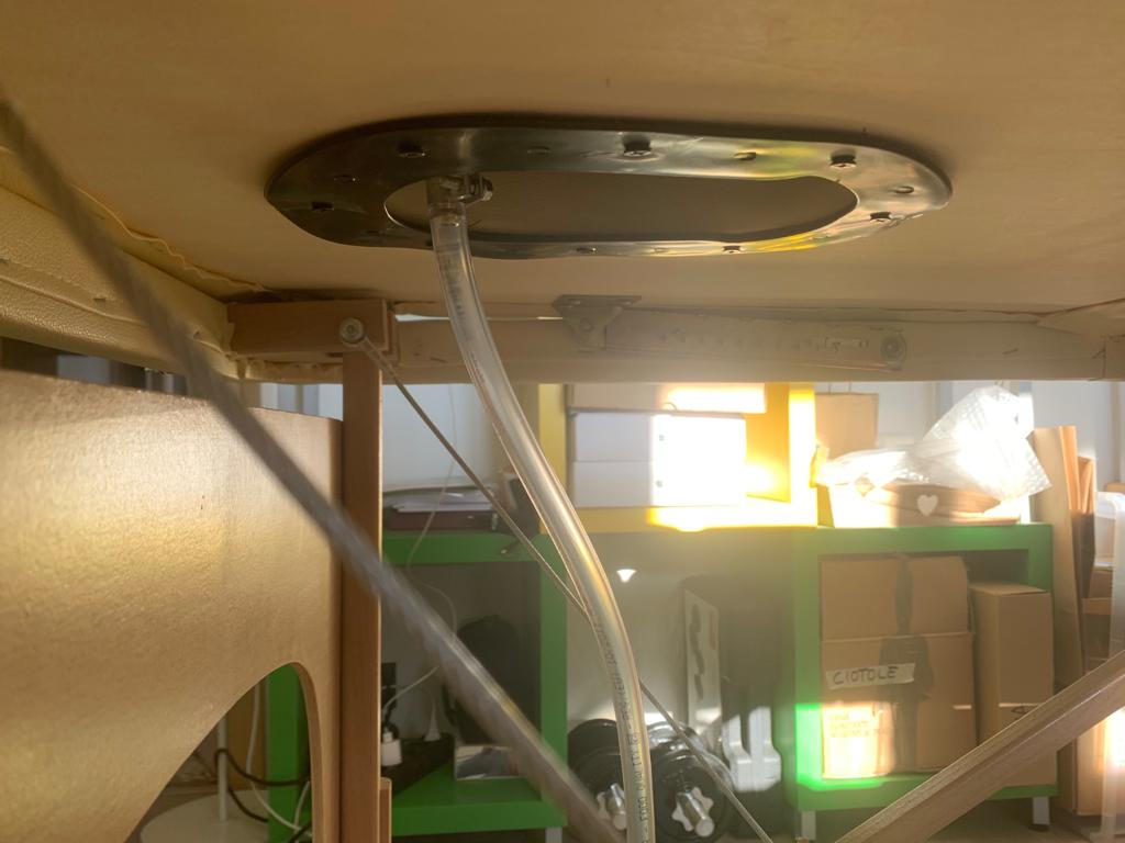 Shiro-Port  - Tavola per Shirodhara portatile